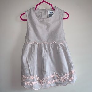 Sleeveless Toddler Girl dress 2T